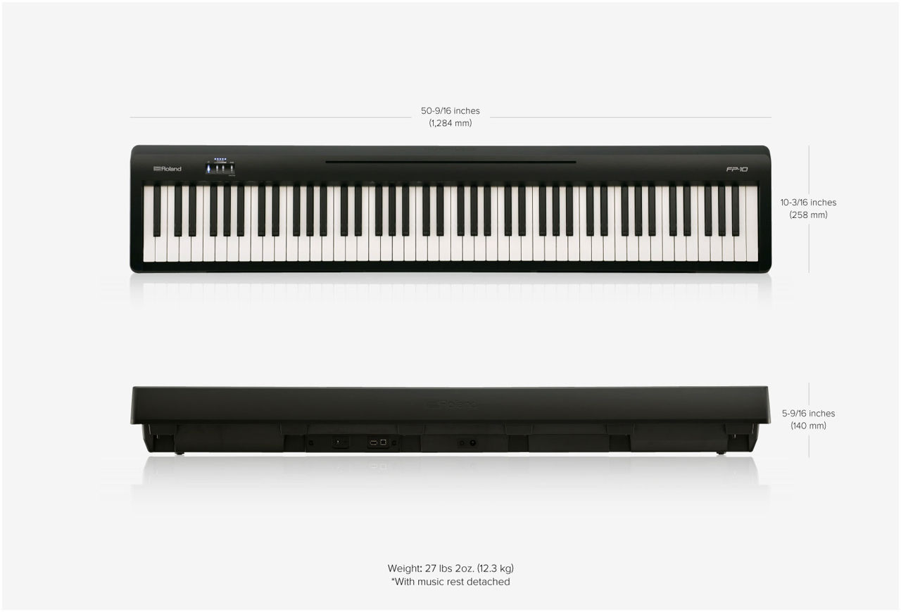 Pian Digital Portabil Roland FP-10, 88 Taste, Nou, Garanție | MusicShop foto 5