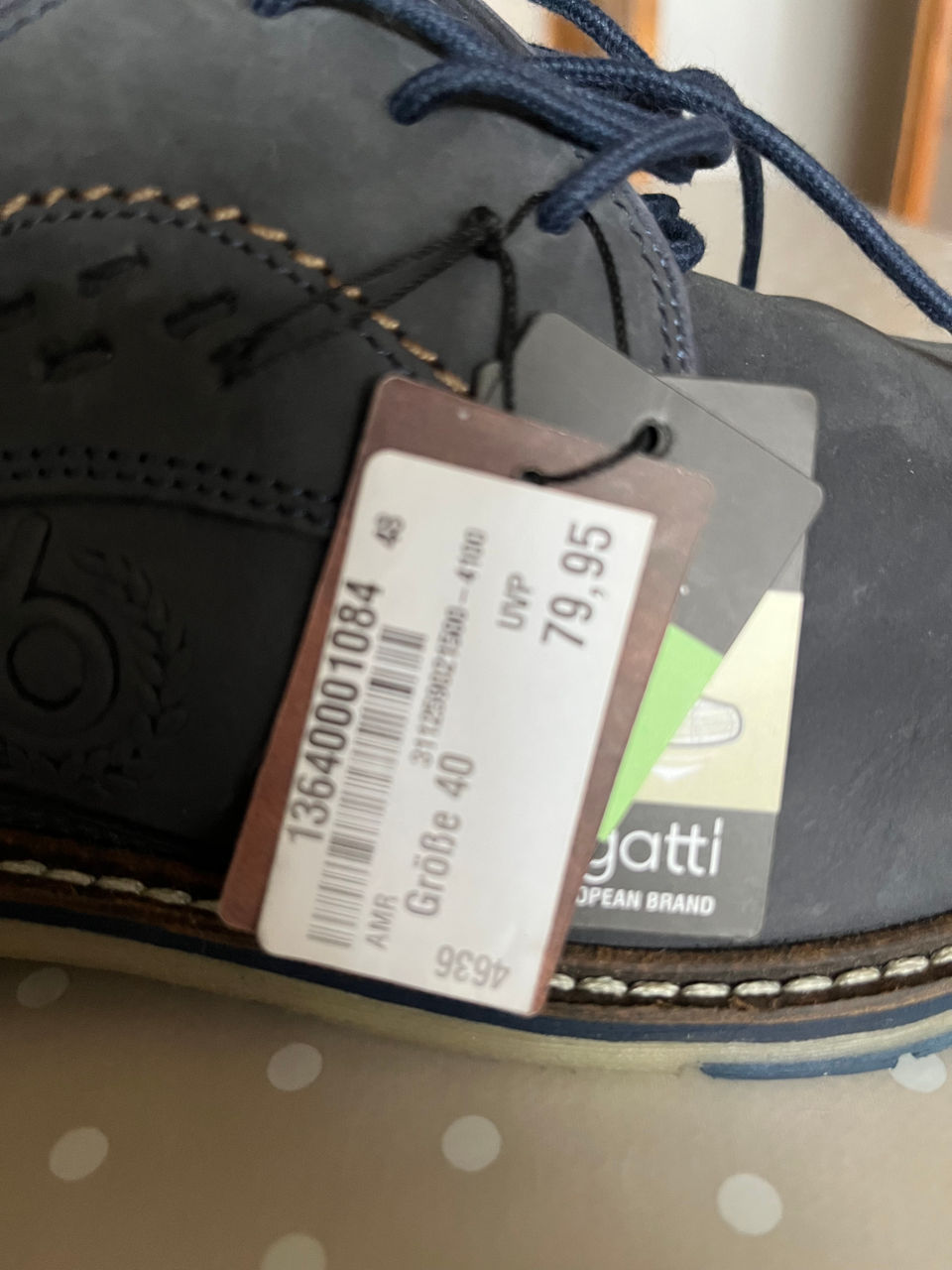 Pantofi pentru barbati Bugatti (Germania) original 40 mar foto 3