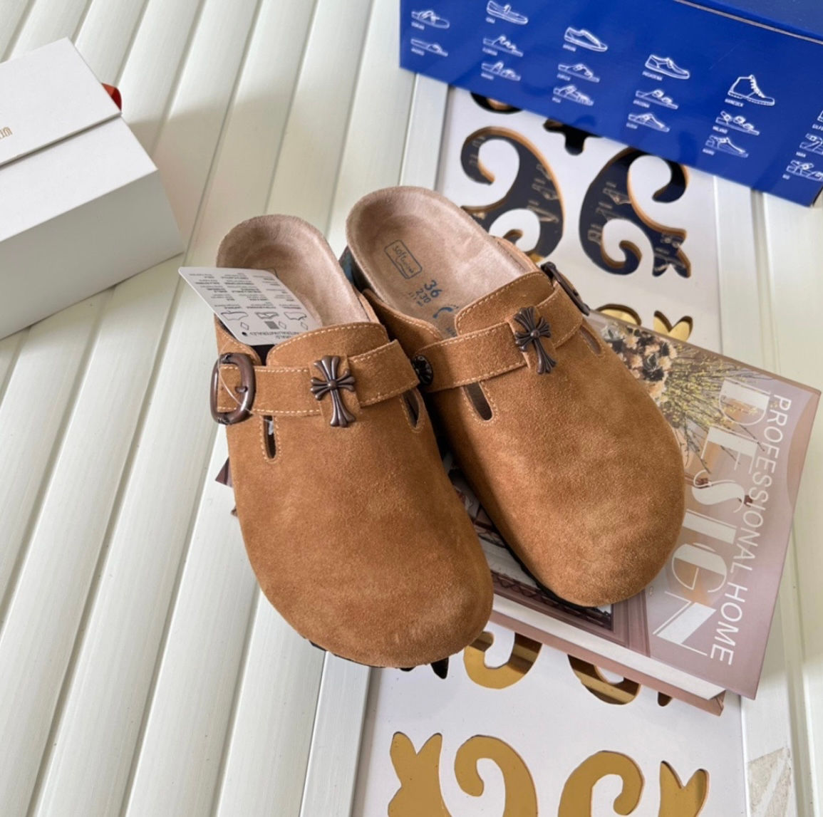 Birkenstock Chrome Hearts foto 6