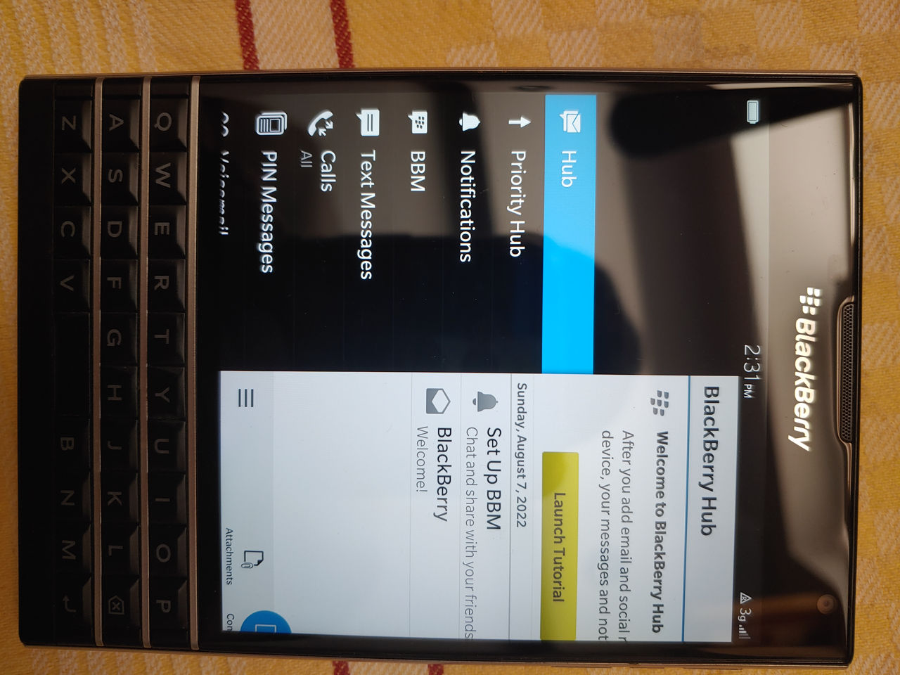 Blackberry Passport 32GB Black SQW100-1