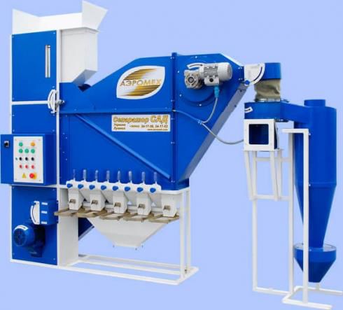 Separator/сепаратор сад производительностью  от 4 до 150 т/ч  с циклоном foto 2