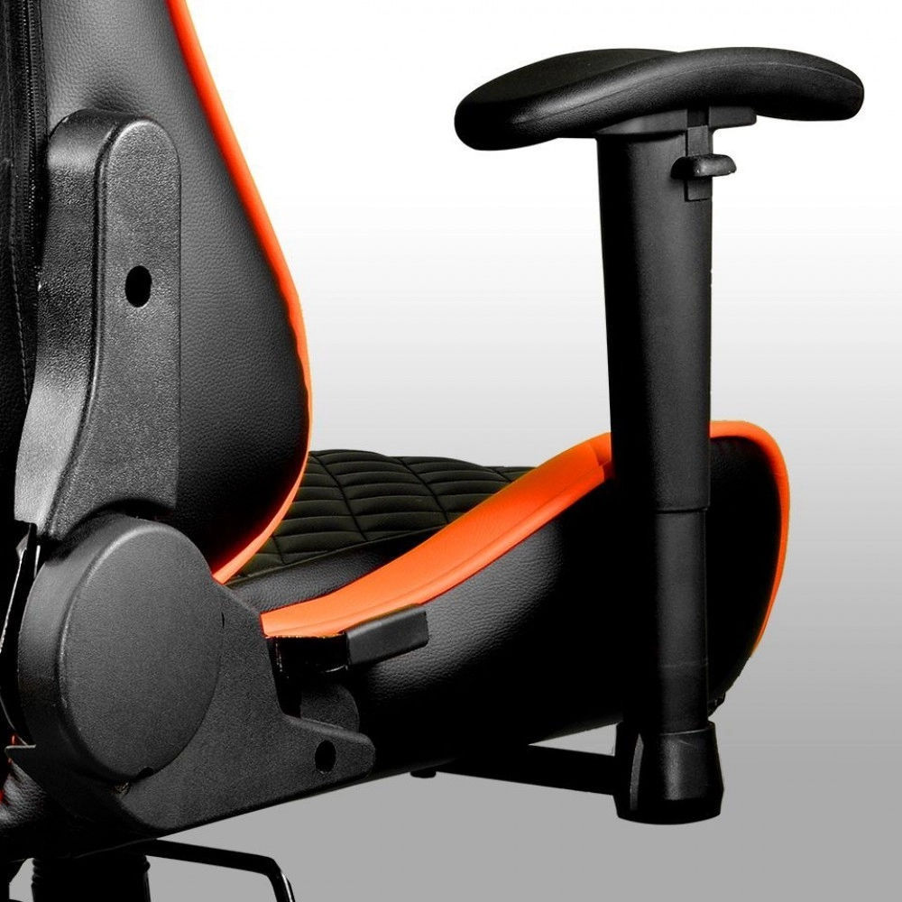 Gaming Chair Cougar Armor One Black/Orange, User Max Load Up To 120Kg / Height 145-180Cm foto 2