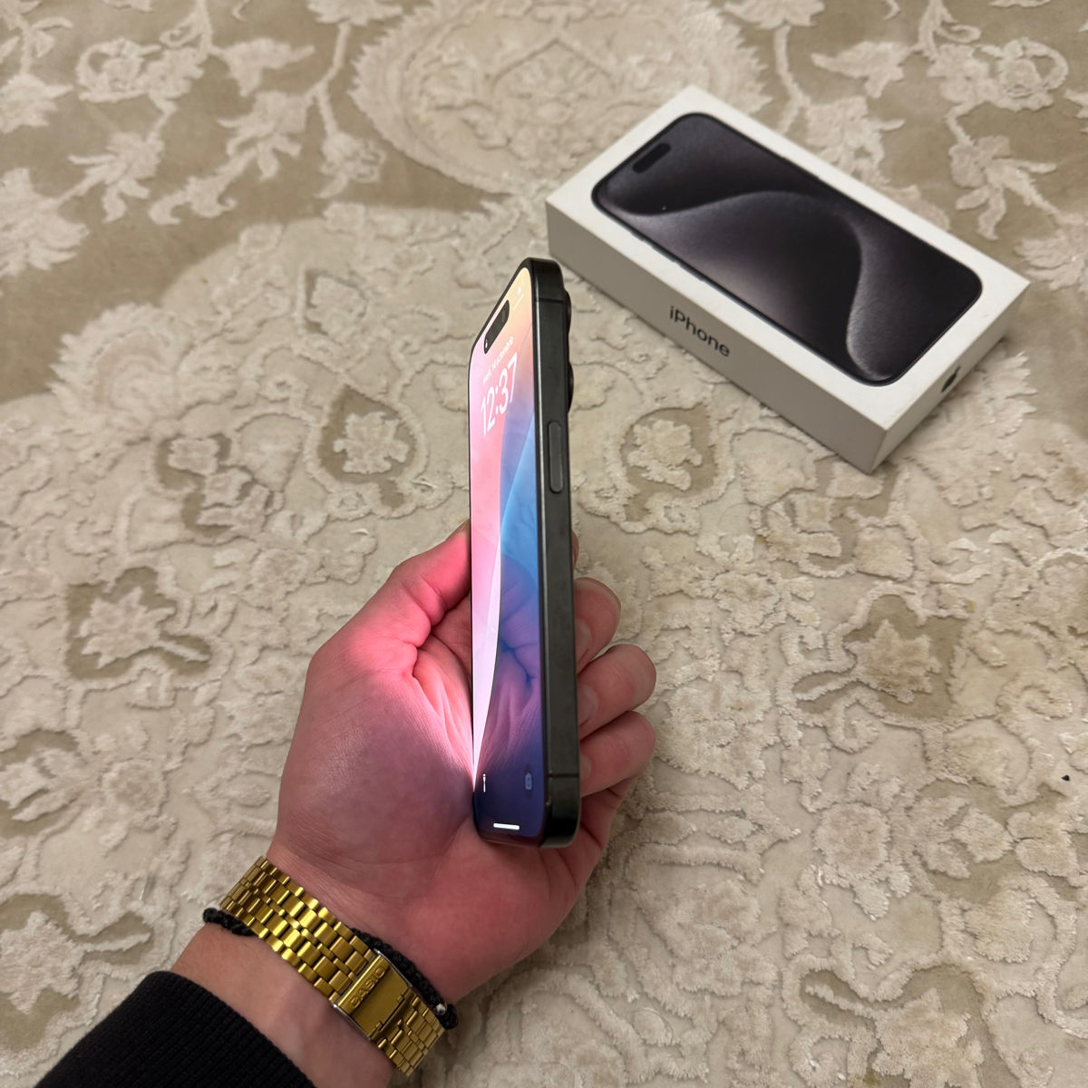 iPhone 15 Pro 128GB Black Titanium фото 3