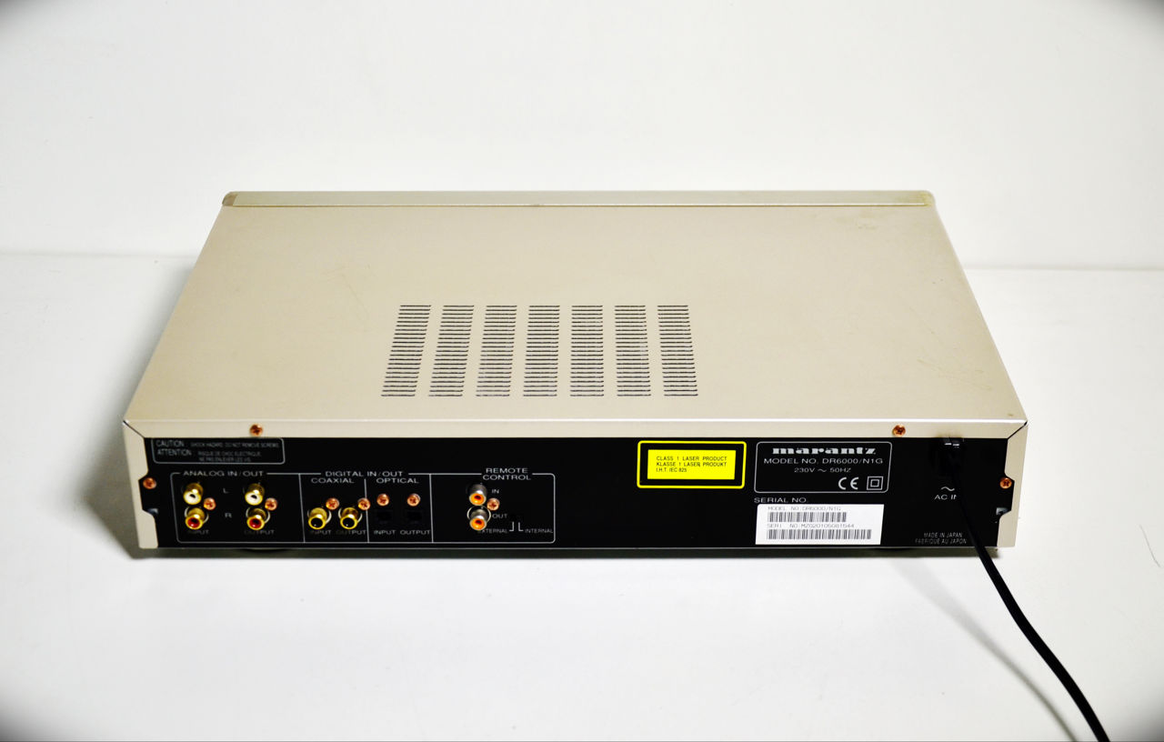 Marantz DR6000 CD recorder фото 6