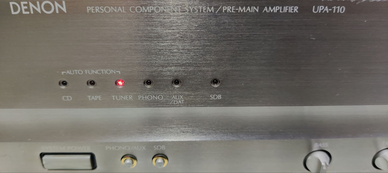 Amplifier Denon UPA-110 С фонокоректор foto 1