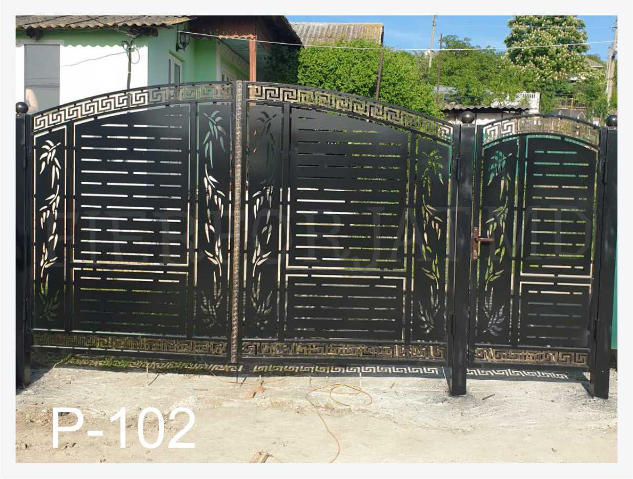 Porti , garduri, balustrade, copertine, porti fier forjat foto 10