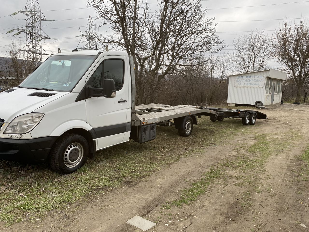 Трал в аредну - chirie tral dublu platforma laveta foto 3