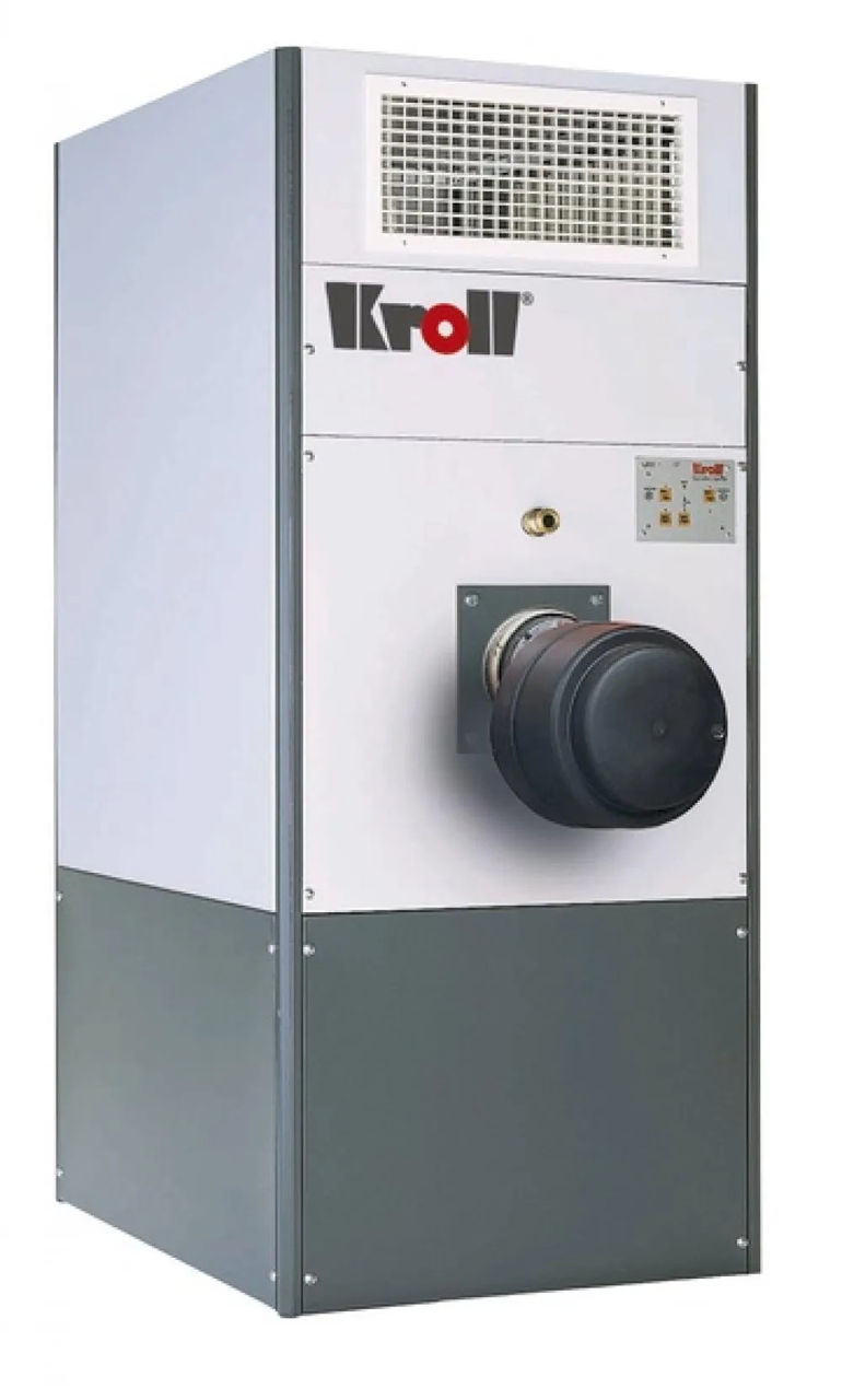 Воздухонагреватели Kroll 25S + горелка Kroll KG/UB 55 на отработанном масле foto 0