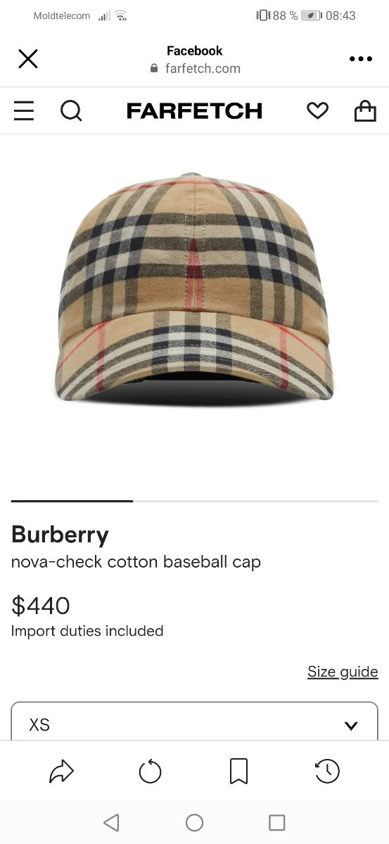 Burberry бейсболка с монограммой   оригенал 100% foto 9