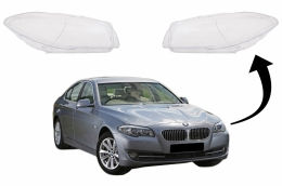 Sticla Far Sticle Faruri BMW Seria 5 F10 F11 F18 (2010-2017) Clare, стекла фар foto 0