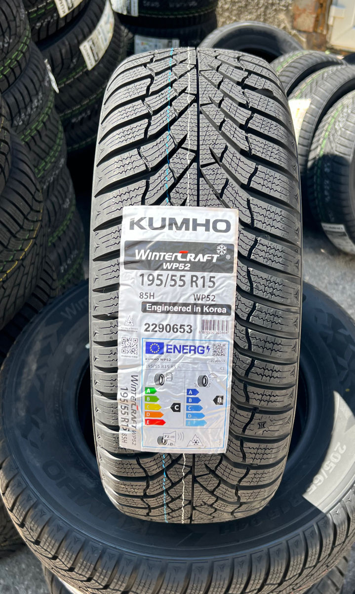 195/55 R15 Kumho Wintercraft WP52/ Доставка, livrare toata Moldova 2024 foto 0