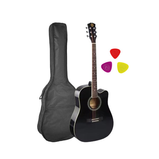 Set Chitara Acustica ENJOY E41-DDL BK. Livrare gratuita în toată Moldova!!! foto 0
