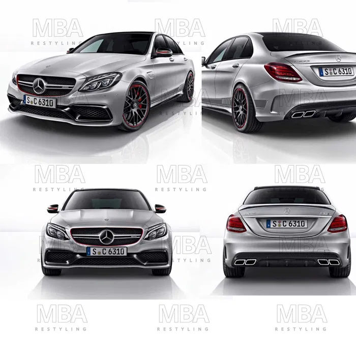 Полный обвес бампер mercedes c63 amg coupe w205 фото 5