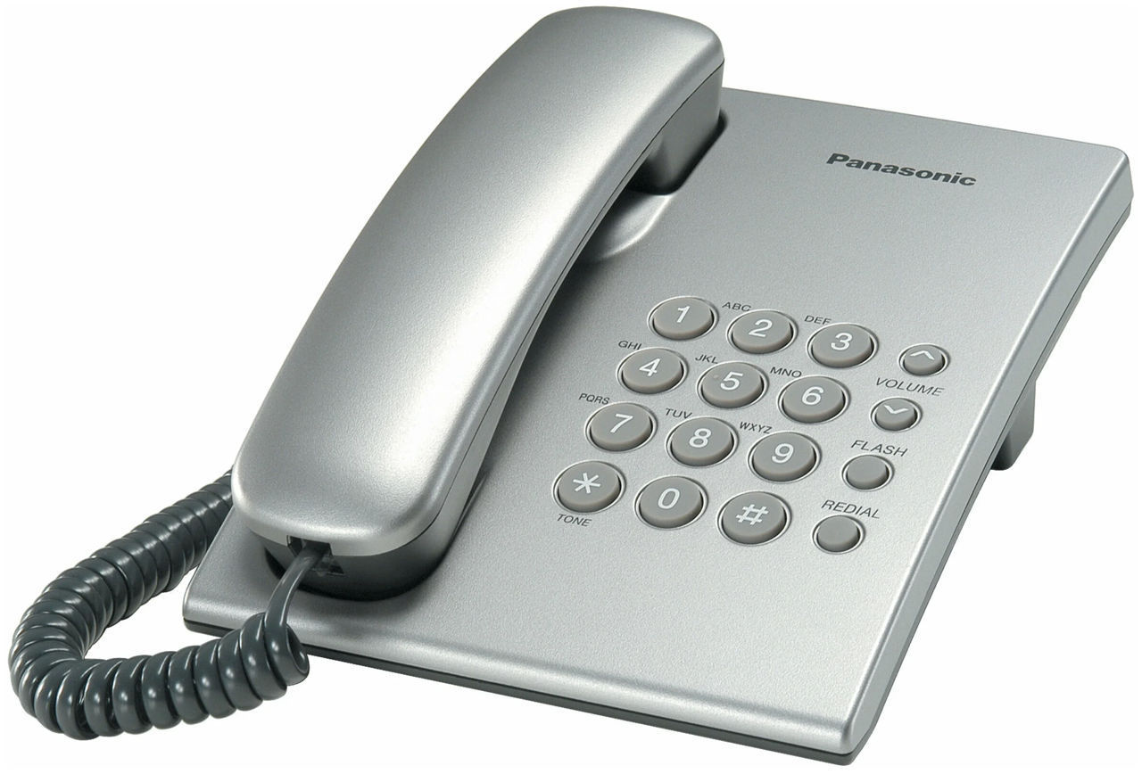 Телефон Panasonic KX-TS2350 серебристый