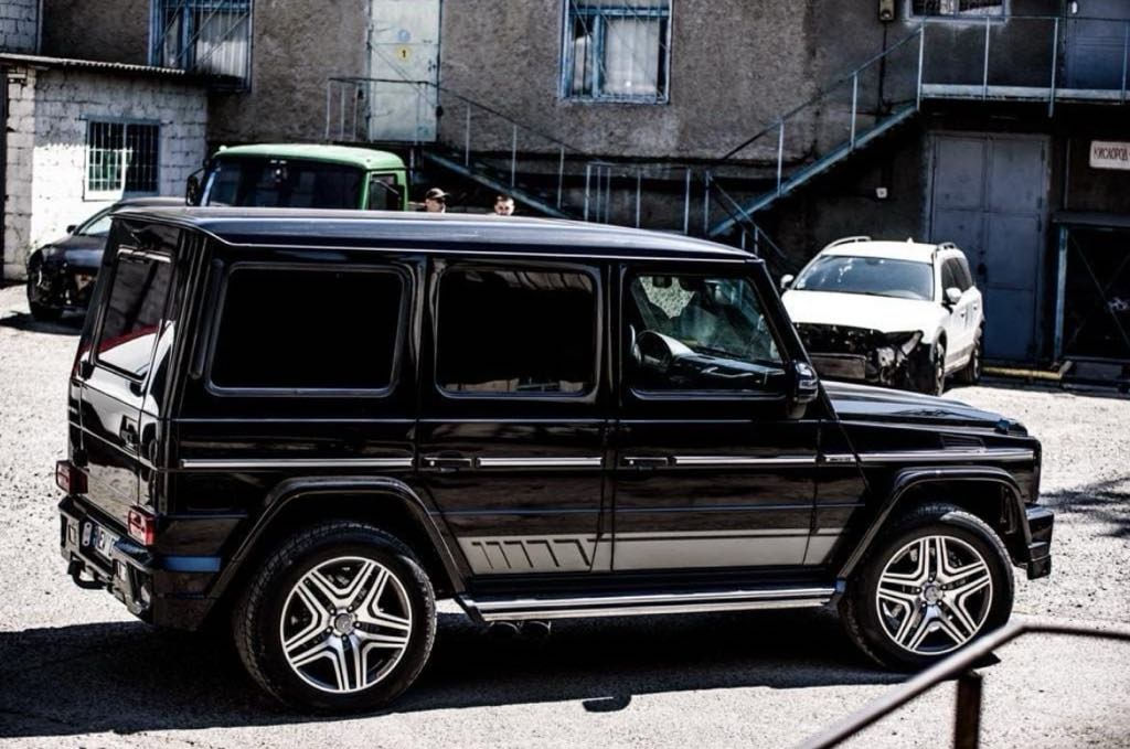 G Class (Gelandewagen) negre / Гелендваген черные - 170 €/zi & 25 €/ora (2) foto 2