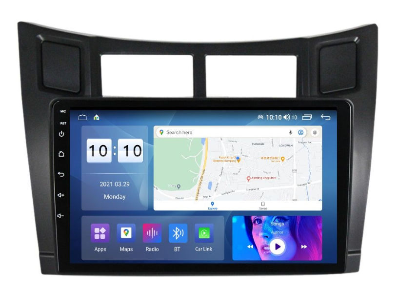 Toyota Yaris, magnitole pe Android 11/12! Camera spate Cadou! Livrare în toată Moldova!