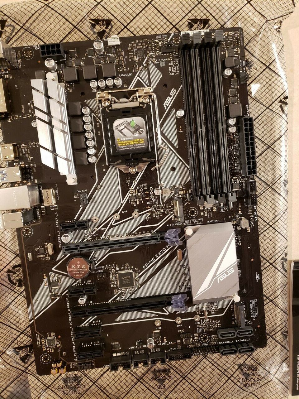 Socket 1151 V2 - Asus Prime Z370-p, (s1151, Intel Z370, Pci-ex16) 8th ...