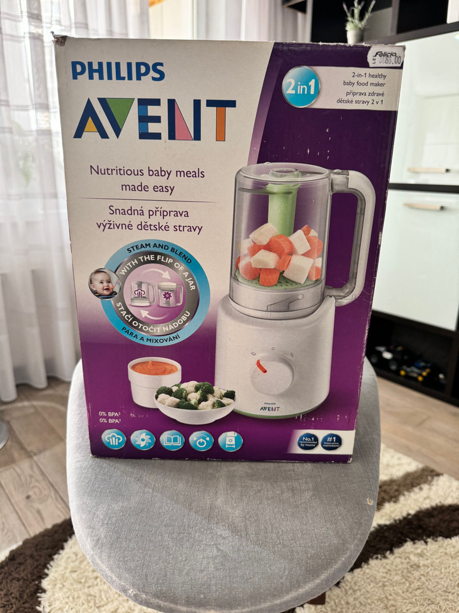 Aparat de gatit pe abur si blender Philips avent. foto 1