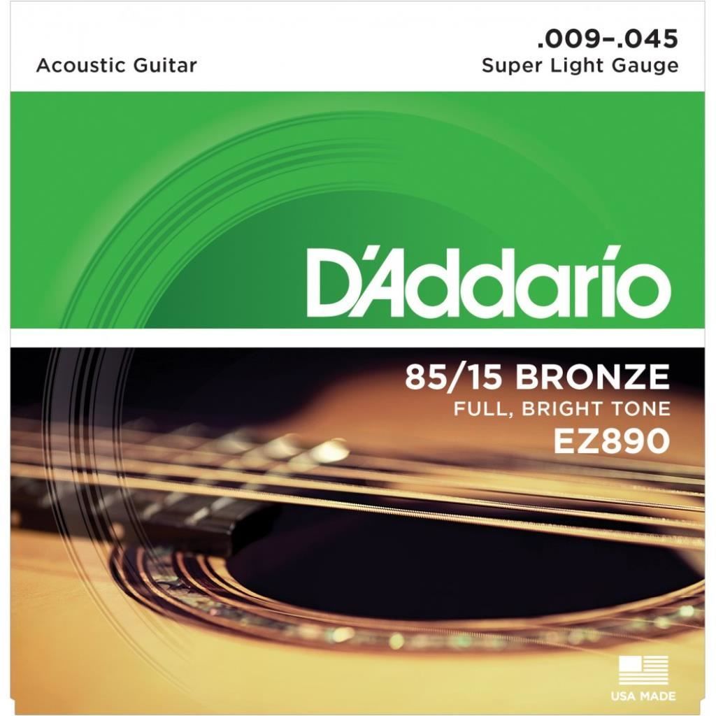 Corzi Chitara Acustica - Super Light - D'Addario EZ890 foto 0