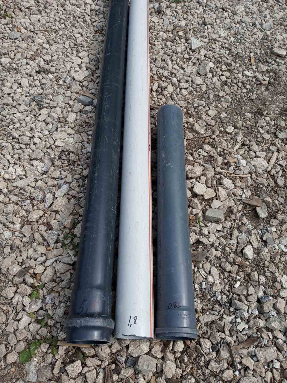 Țevi PVC canalizare diferite lungimi de la d.110mm pina la d.500mm foto 0