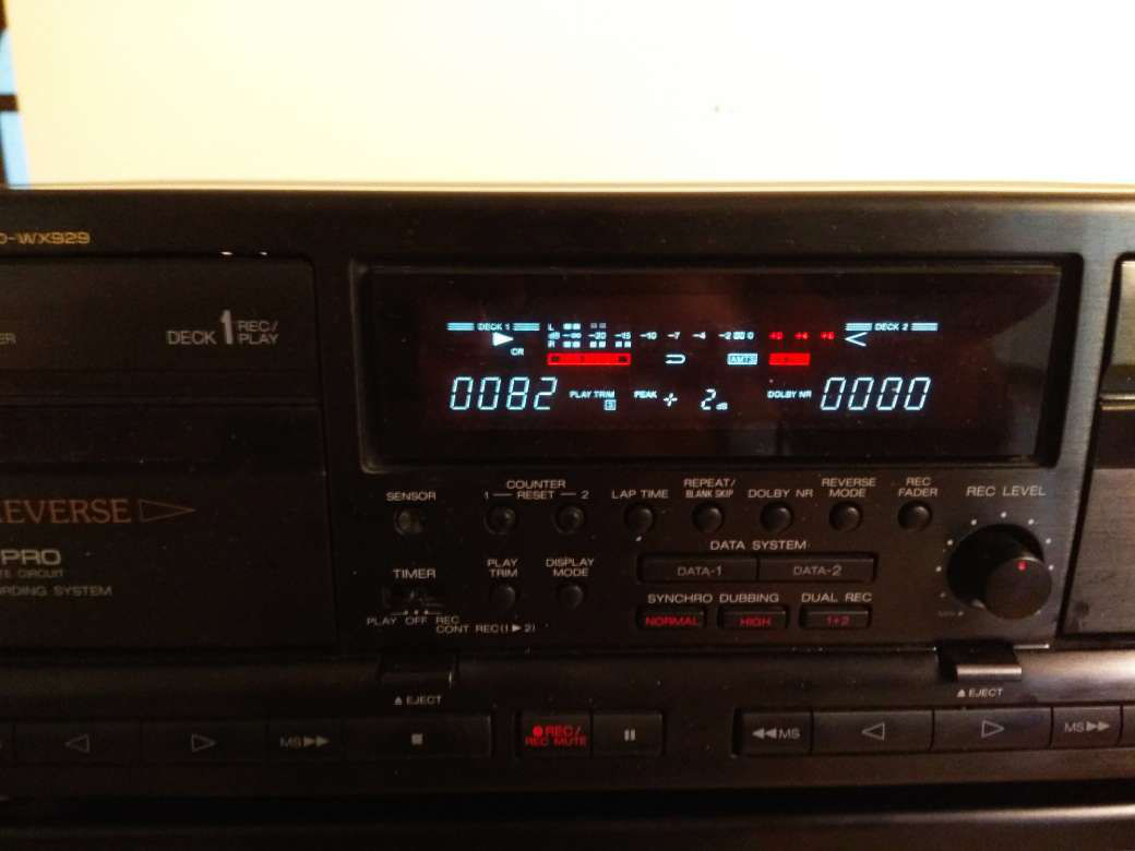 Aiwa AD-WX929 двухкассетный магнитофон по очень низкой цене. foto 5