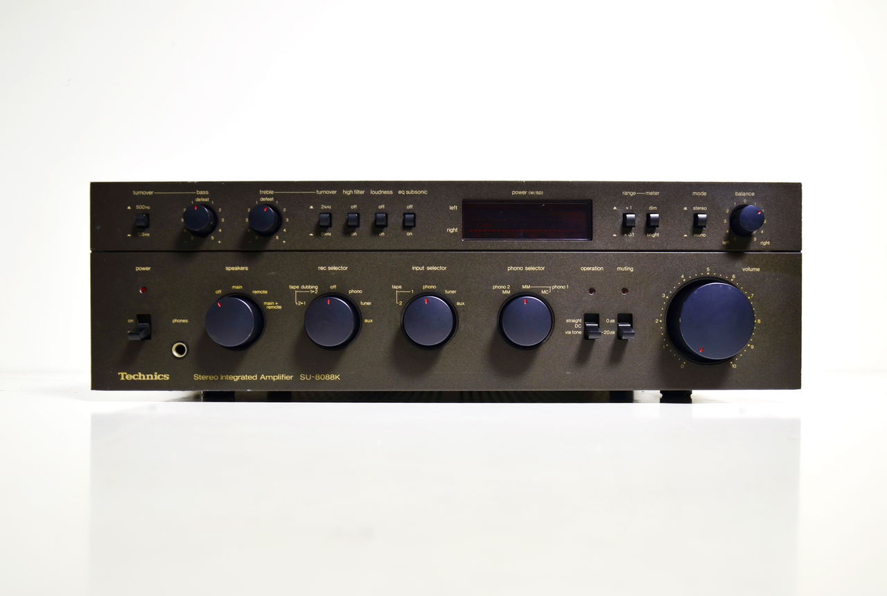 Technics SU-8088BK Очень мощный топовый усилок фото 2