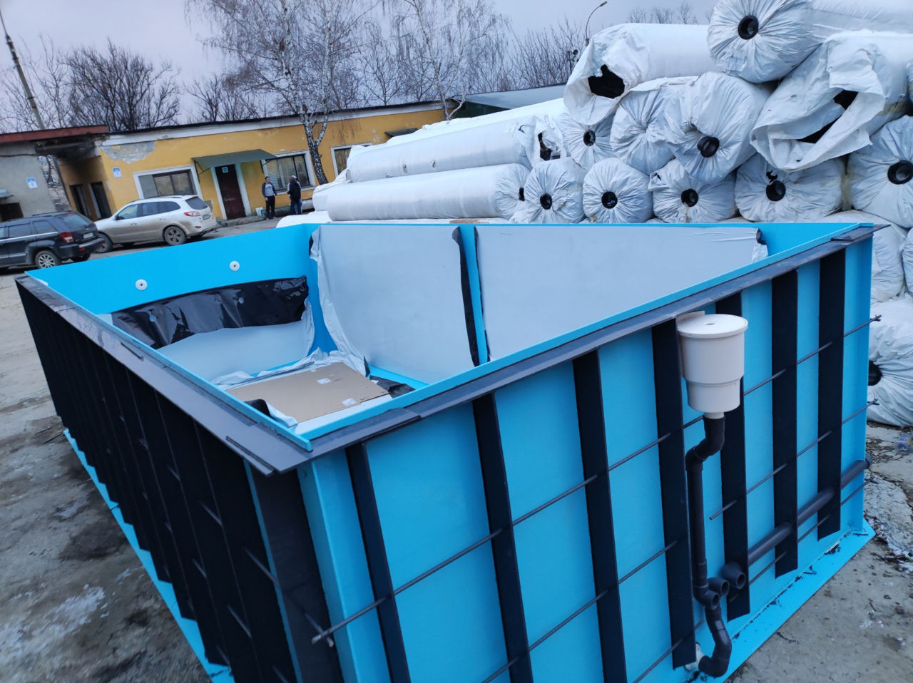 Piscina din polipropilena 2,6x4. Бассейн из полипропилена. 2,6x4 foto 0