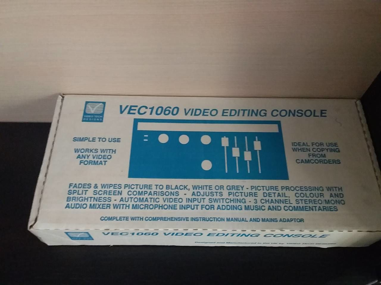 VEC 1060 консоль видео редактирования foto 1
