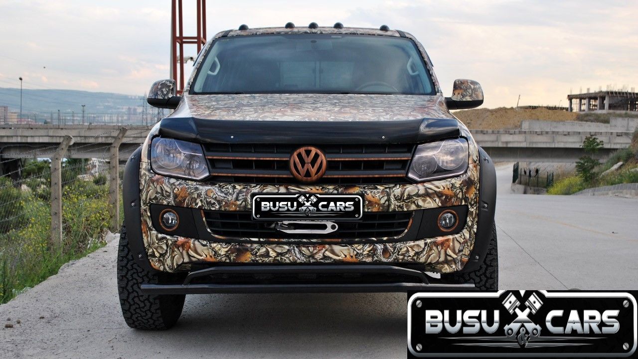 Расширители колёсных арок с выносом 60 мм для Volkswagen Amarok 2010+ foto 2