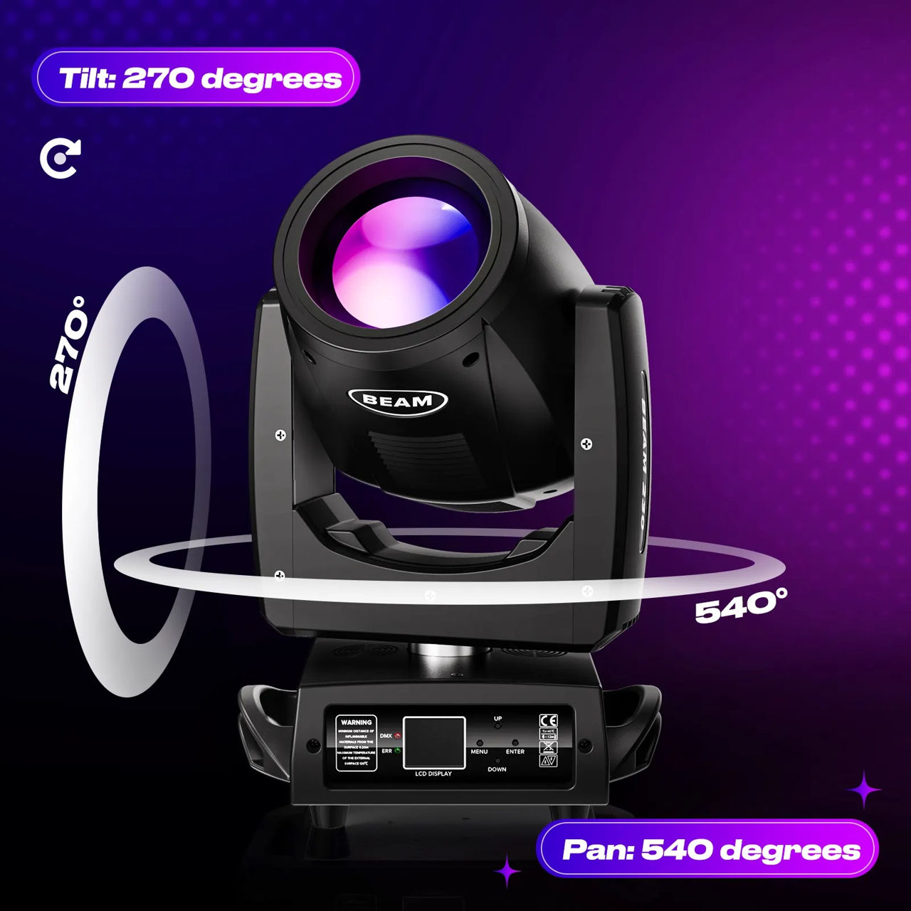 Bonaudio Spotlight Beam 450W foto 5