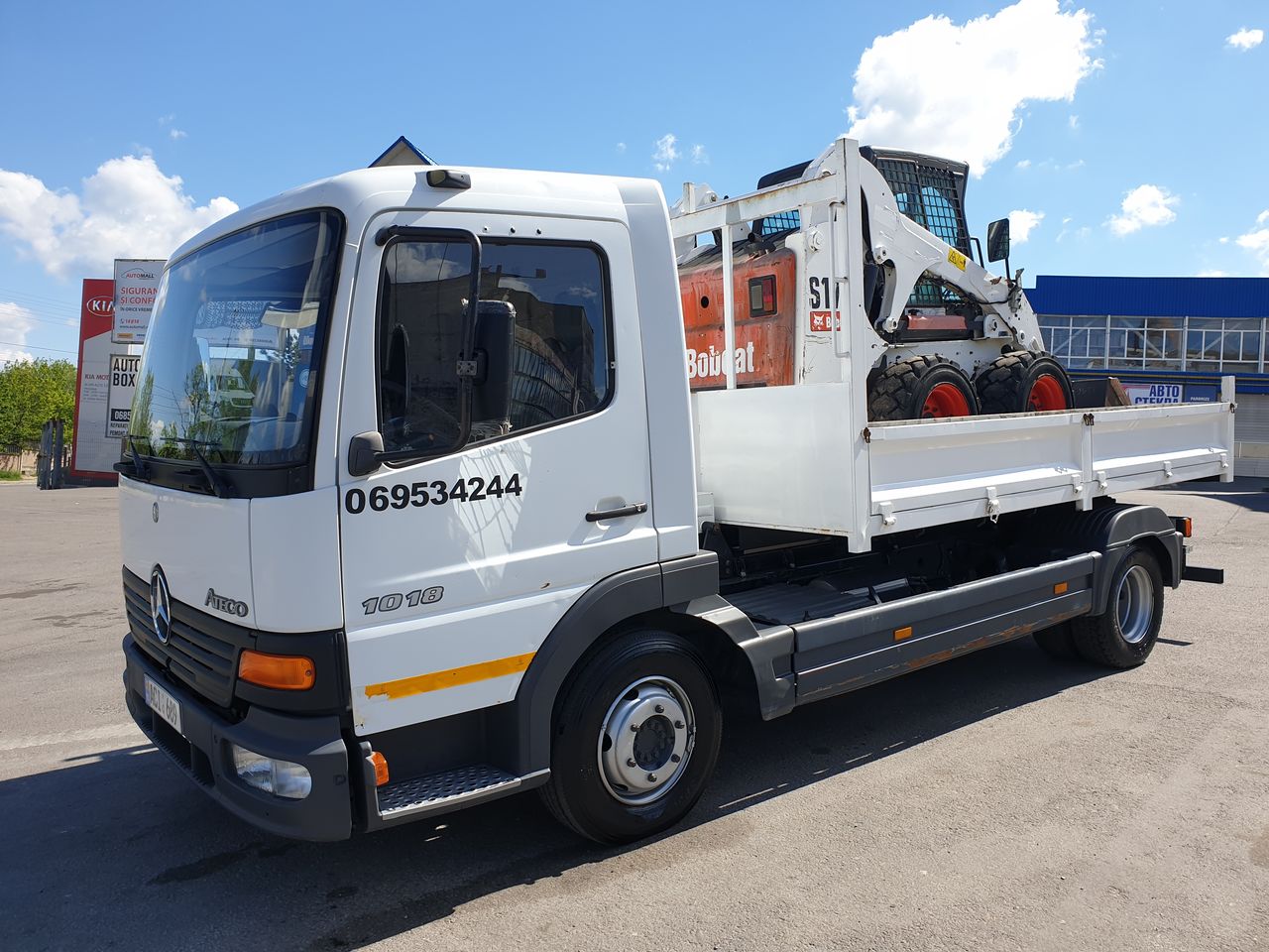 Servicii excavator, buldoexcavator,bobcat,miniexcavator,compactor,каток,Kamaz,dezapezire foto 4