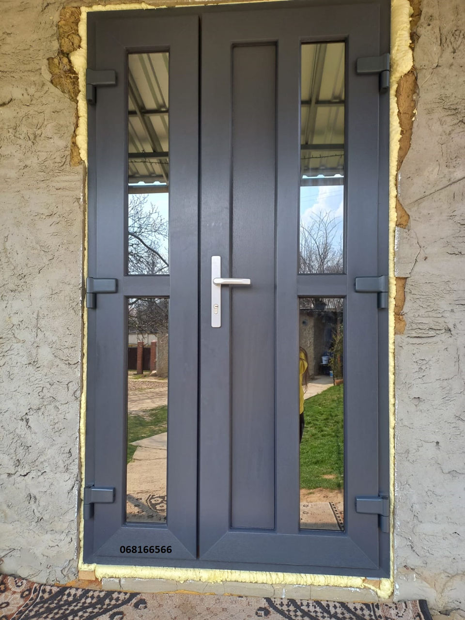 Ferestre,usi, vitralii PVC. Пластиковые окна, двери, витражи. foto 7