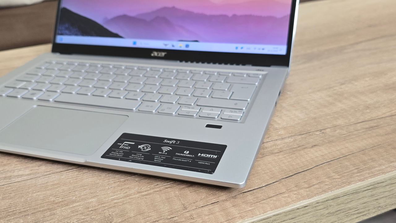 Ca NOU! Acer Swift 14.0" FullHD (i5 11Gen, ram 16Gb, 512Gb SSD NVMe, Iris Xe Graphics) foto 6