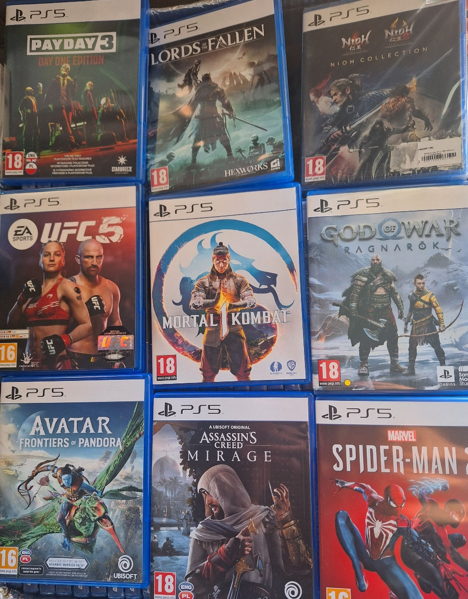 Диски Ps5 Ps4 Hogwards The Witcher Nfs Fifa Call Of Duty Assassin Ufc  Horizon WD Ps Plus Ea Play