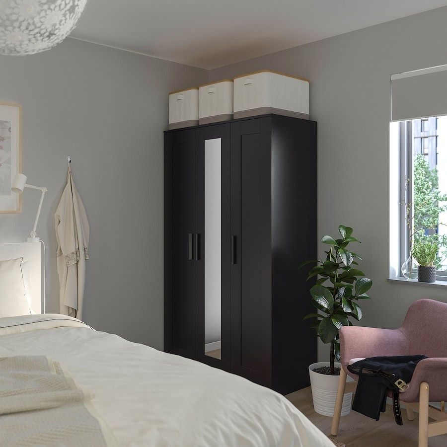 Dulap cu oglindă IKEA Brimnes 117x190 - Livrare în toată Moldova! Credit 0% foto 0