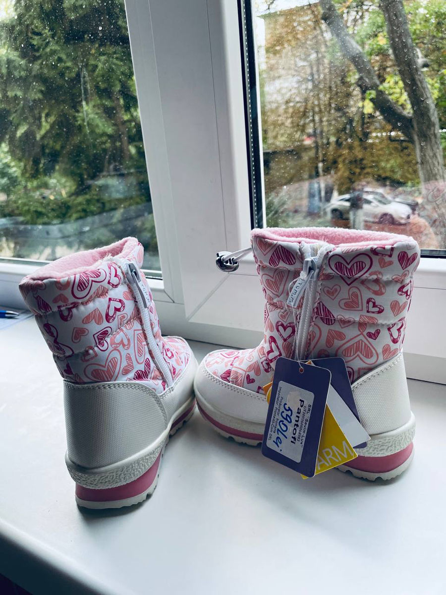 Зимняя обувь 22 и 24 размер