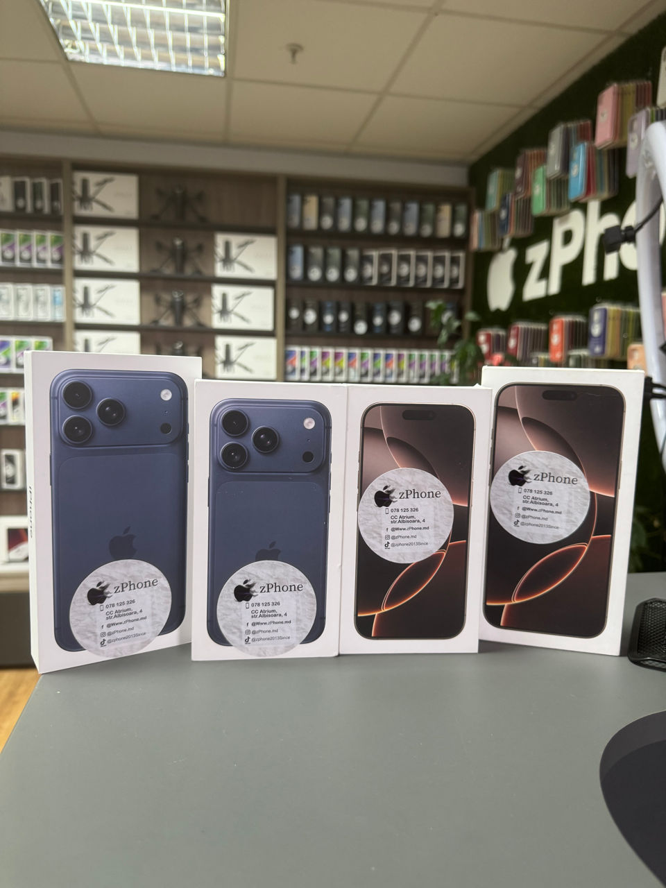iPhone 17 Pro 1TB Магазин zPhone Гарантия 24Мес (256ГБ/512ГБ/1ТБ) В наличии  все цвета. foto 12