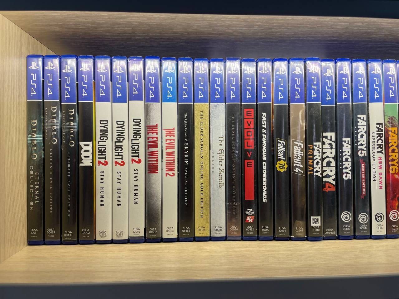 Игры на дисках для Playstation 4!