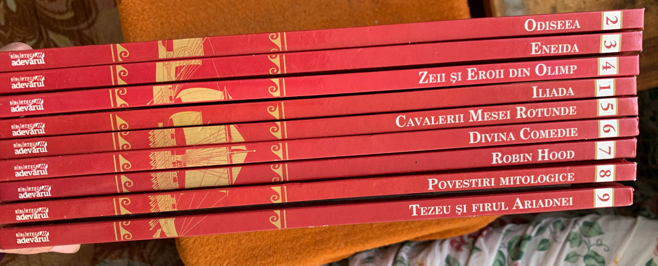  biblioteca adevărul - miturile și legendele lumii vol. 1-9  foto 1