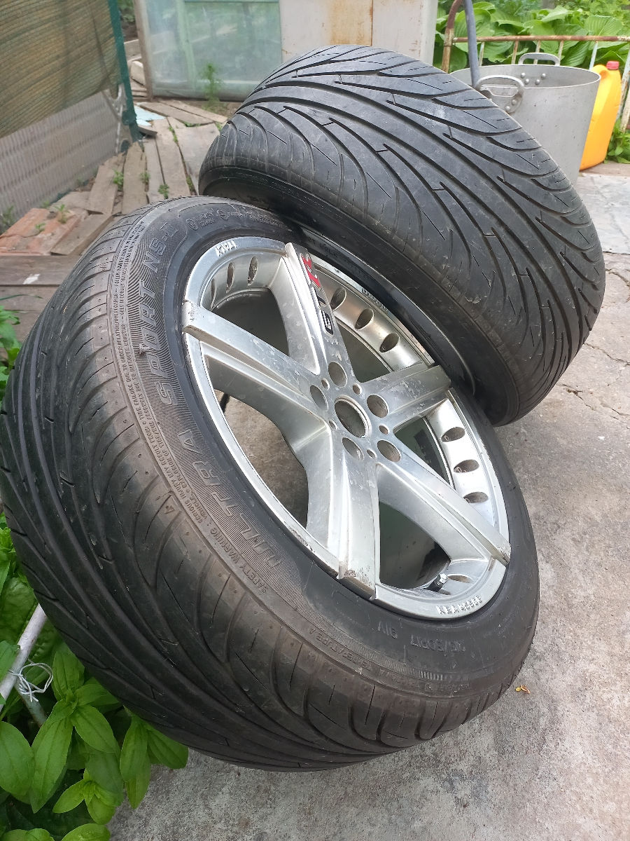 Диски "момо" и резина " NANKANE ULTRA SPORT" R17 215/50  фото 1