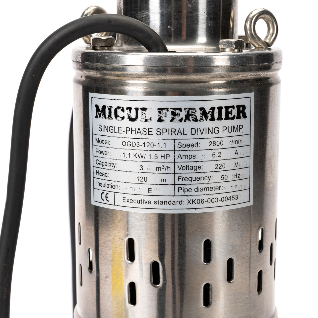 Pompa submersibila Micul Fermier 1,1kw 120m (tun)  / Credit 0% / Livrare / Calitate Premium foto 2