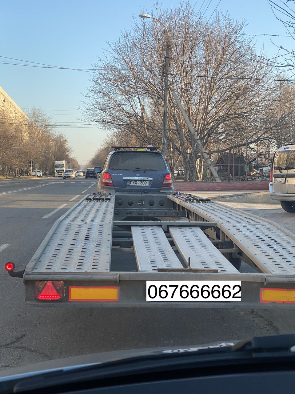 Трал в аредну - chirie tral dublu platforma laveta foto 1