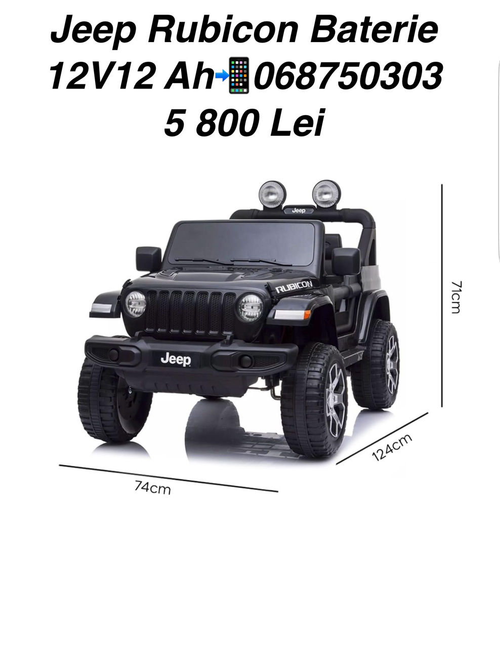 La noi găsiți cel mai mare sortiment de masini electrice direct de la importator foto 14