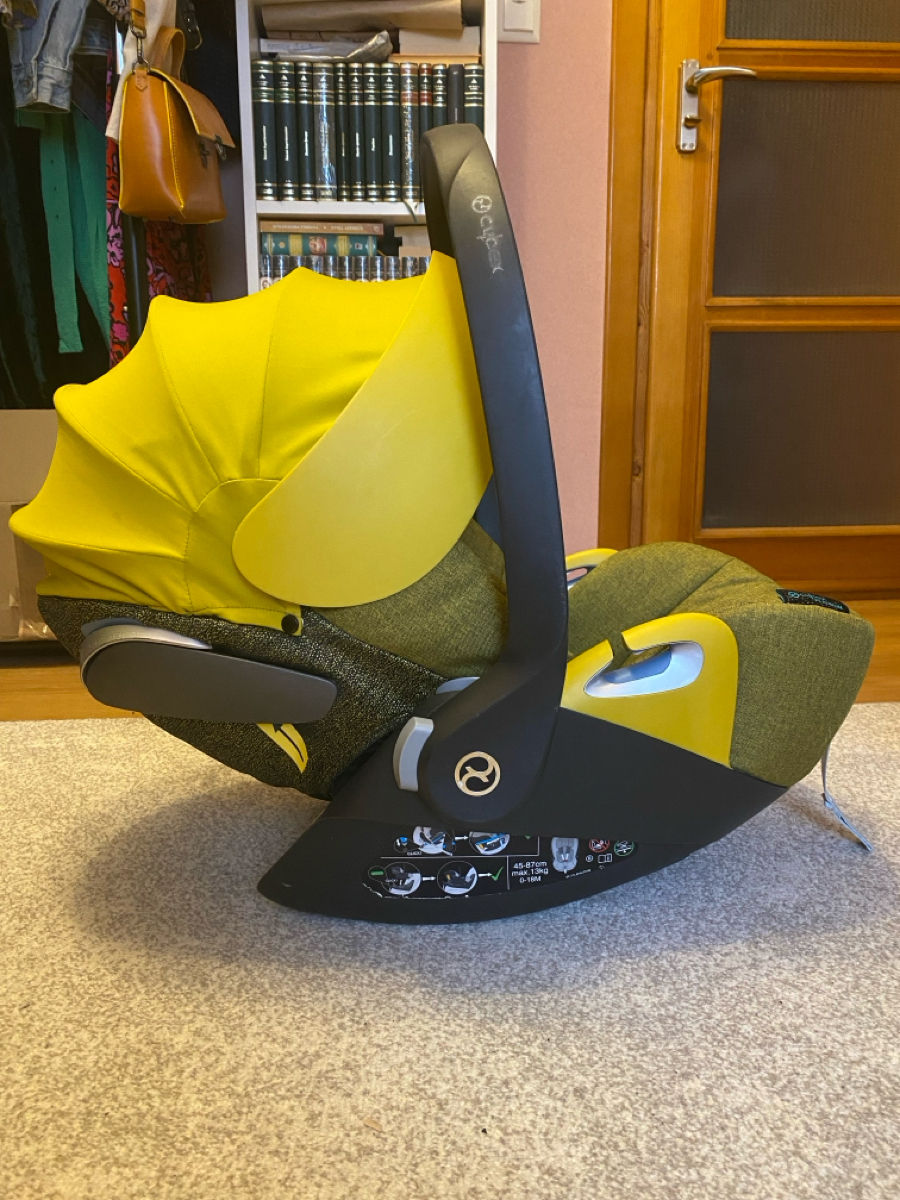 Cybex Cloud Z i-size Plus Mustard Yellow foto 0