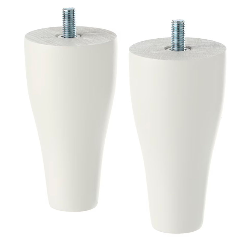Белые ножки для комода Ikea, Kabbarp