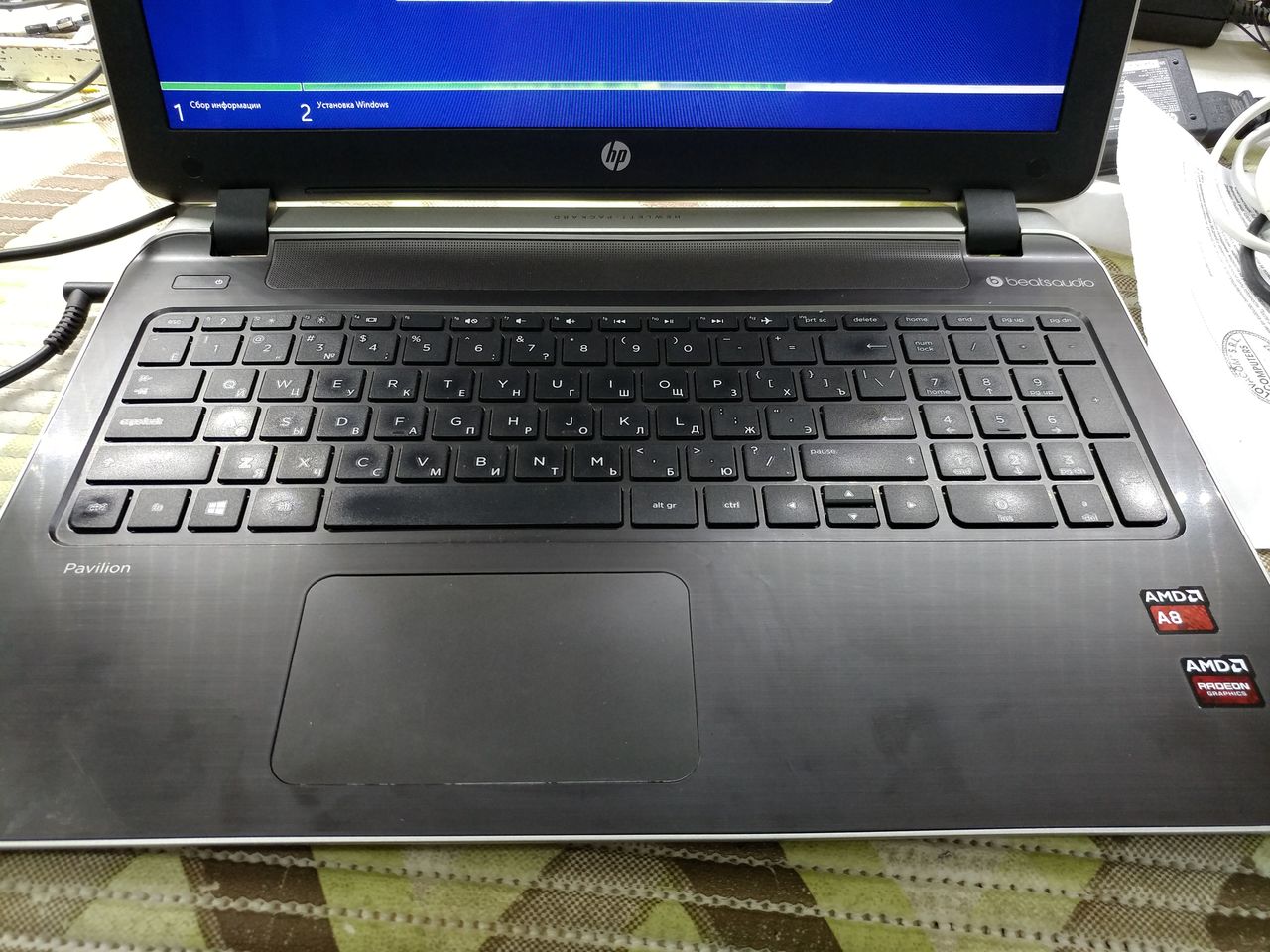 Игровой Hp Pavilion 15 Amd Quad Core A10 4655m 28ghz 8gb1tbradeon Hd 8670m 2gb 3502