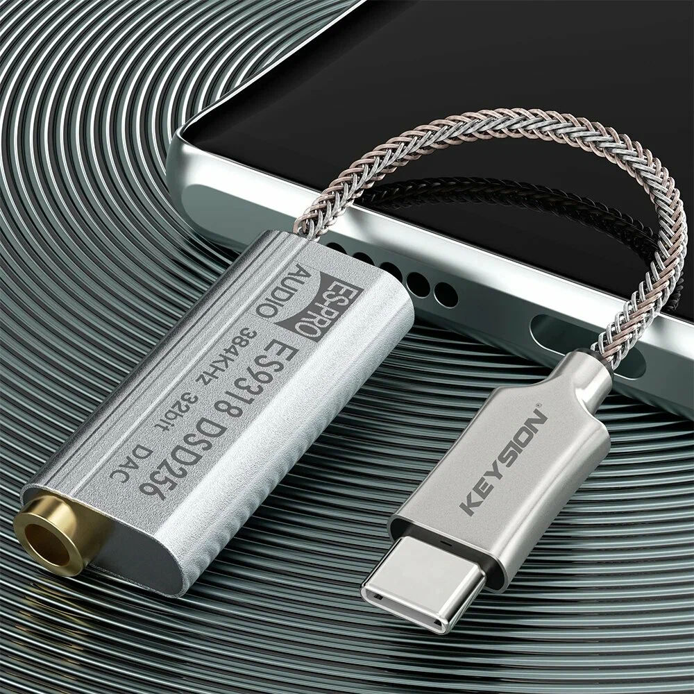 Keysion DSD256 HiFi ЦАП Усилитель для наушников foto 0