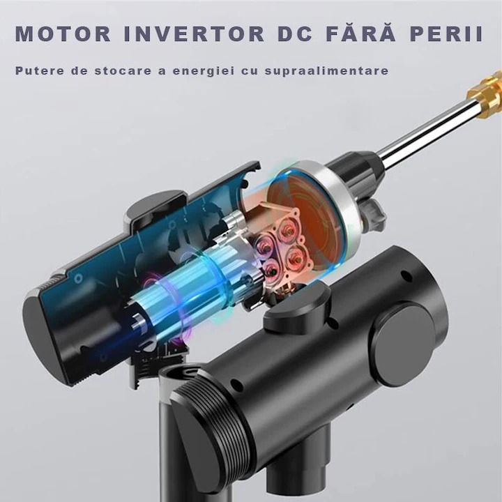 Curatator de inalta presiune cu acumulator foto 3