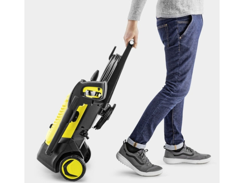 Maşina de curăţat cu înaltă presiune Karcher K 5 WCM (1.324-400.0 set)-livrare-credit foto 1