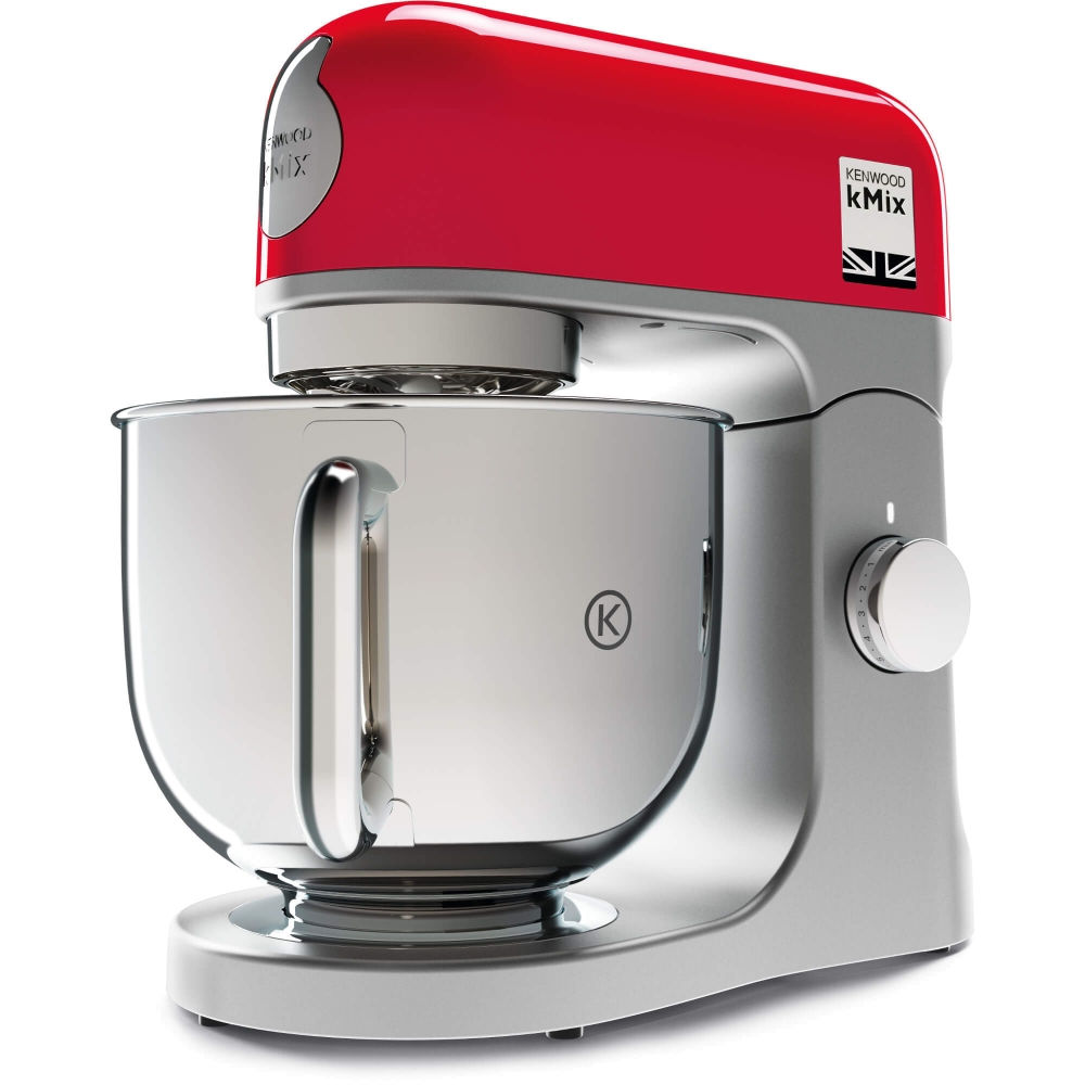 Robot de bucatarie KENWOOD KMix KMX750RD, 1000 W, vas inox 5 L, 6 trepte viteza, Promo! foto 1